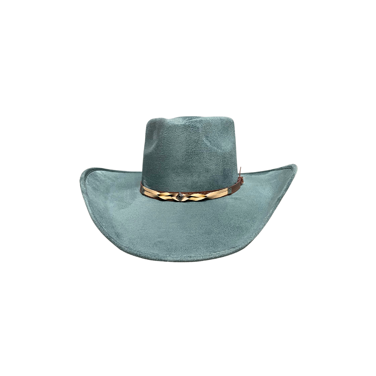 Arrowhead Western Hat - Peacock Blue