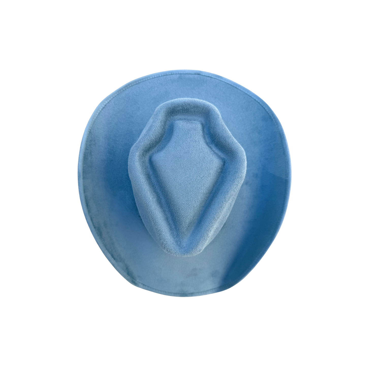 Arrowhead Western Hat w/ Leather Band - Denim