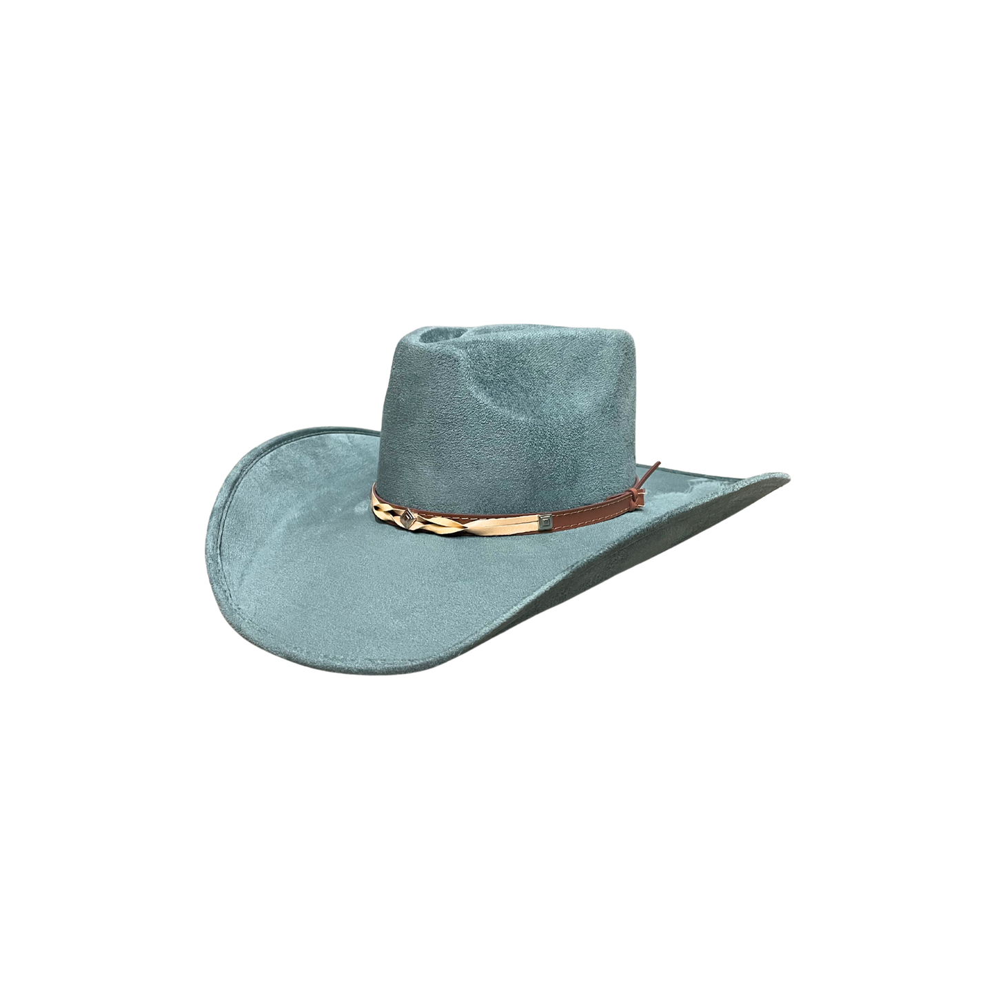 Arrowhead Western Hat - Peacock Blue