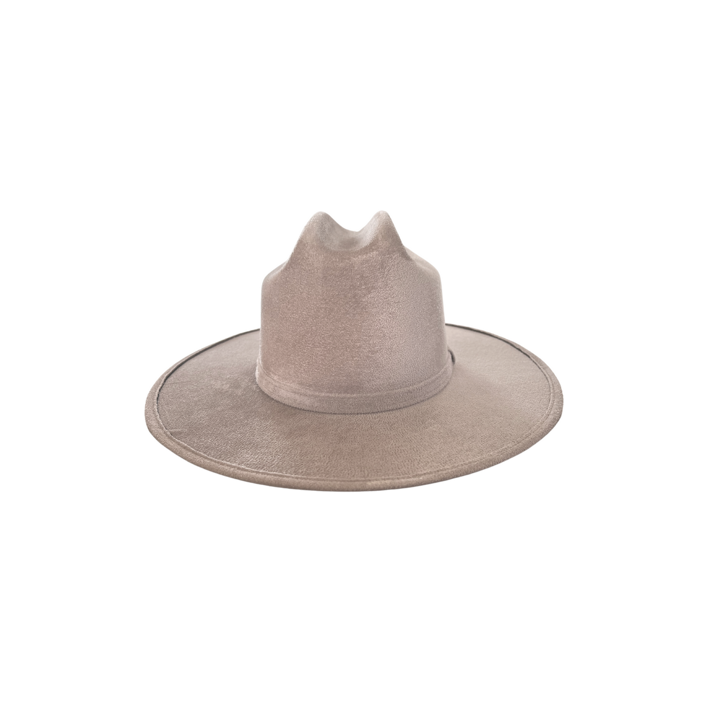 The Cattleman Crown Flat Brim- Taupe D&D