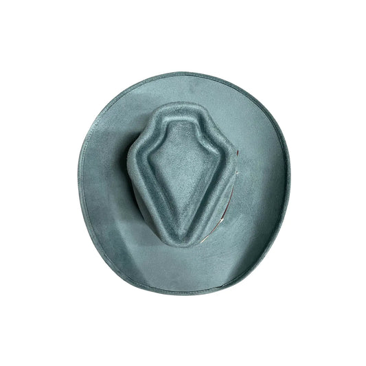 Arrowhead Western Hat - Peacock Blue