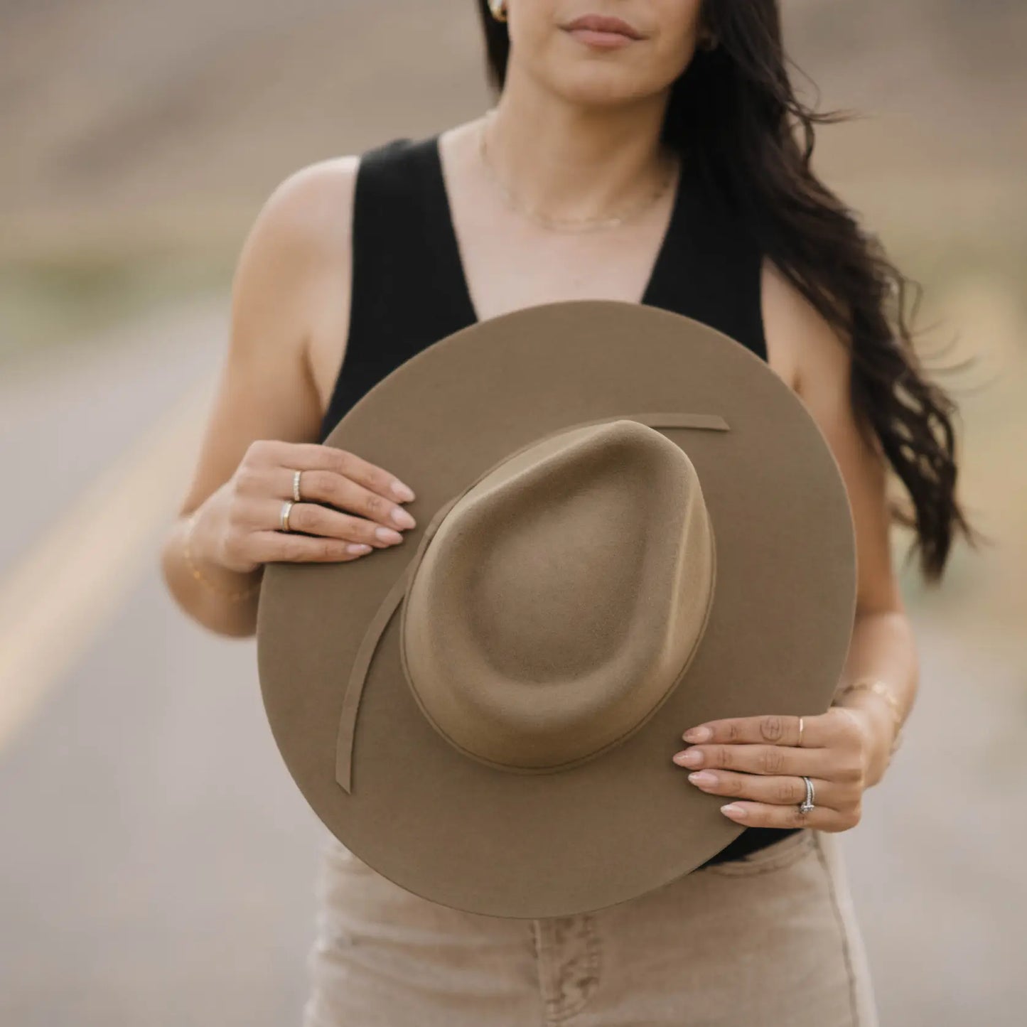 Unisex Merino Wool Fedora Hats - Espresso