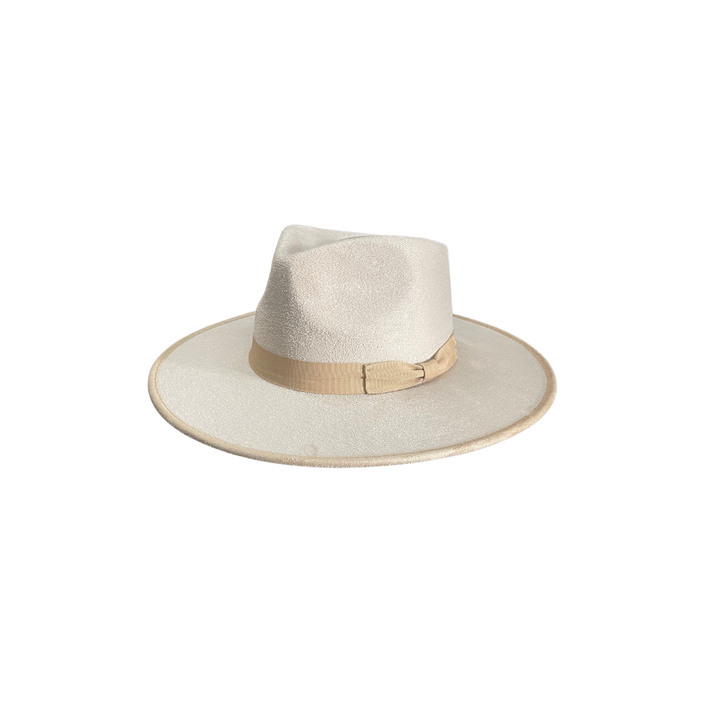 Millie Teardrop- Ivory Hat w/ Contrast Trim and Bow D&D