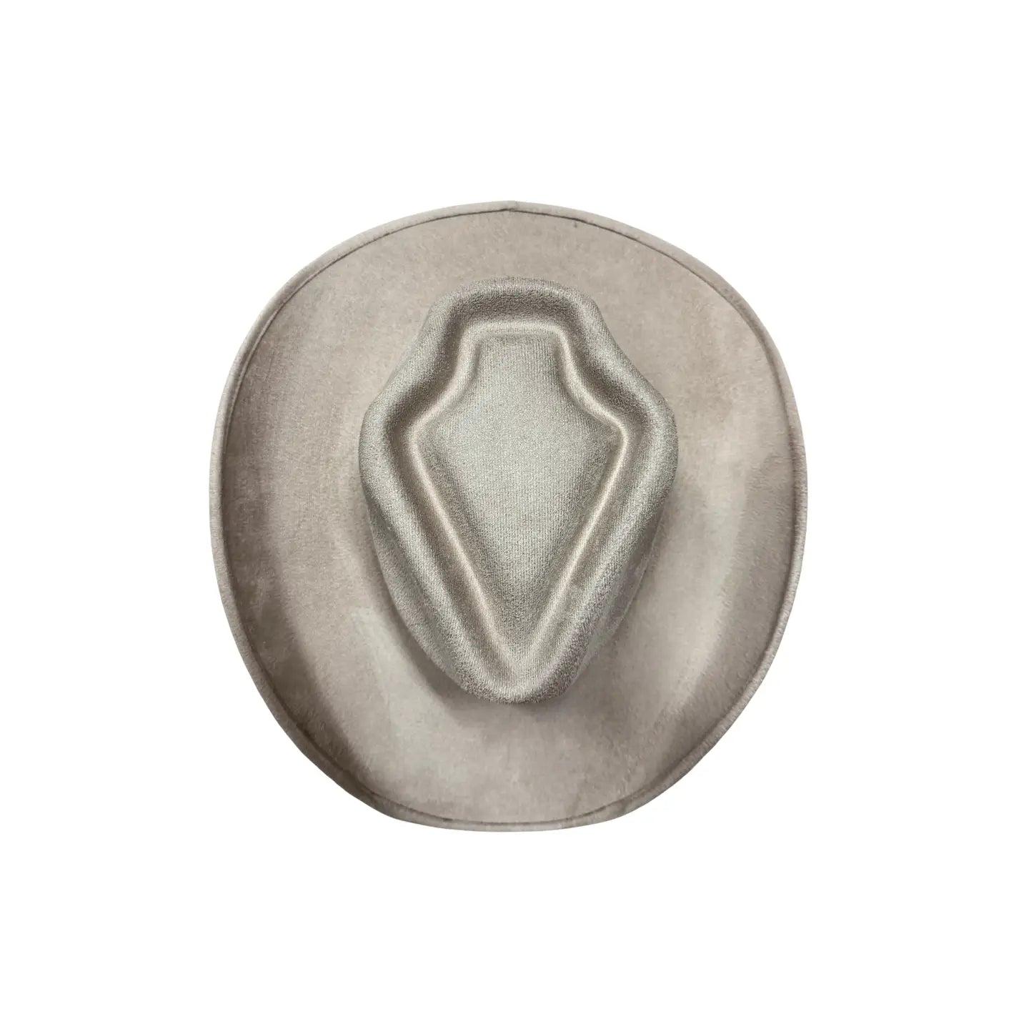 Arrowhead Western Hat w/ Suede Hat Band - Taupe