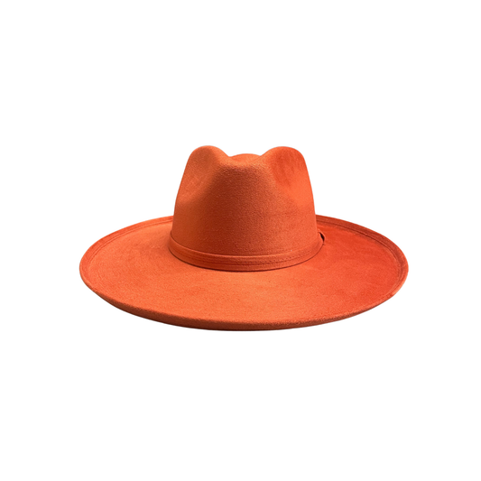 Blake Curled Pencil Brim- Burnt Orange D&D