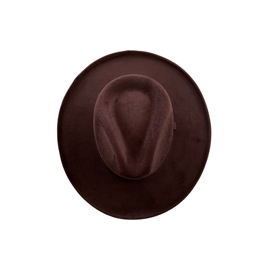 Blake Curled Pencil Brim - Chocolate D&D