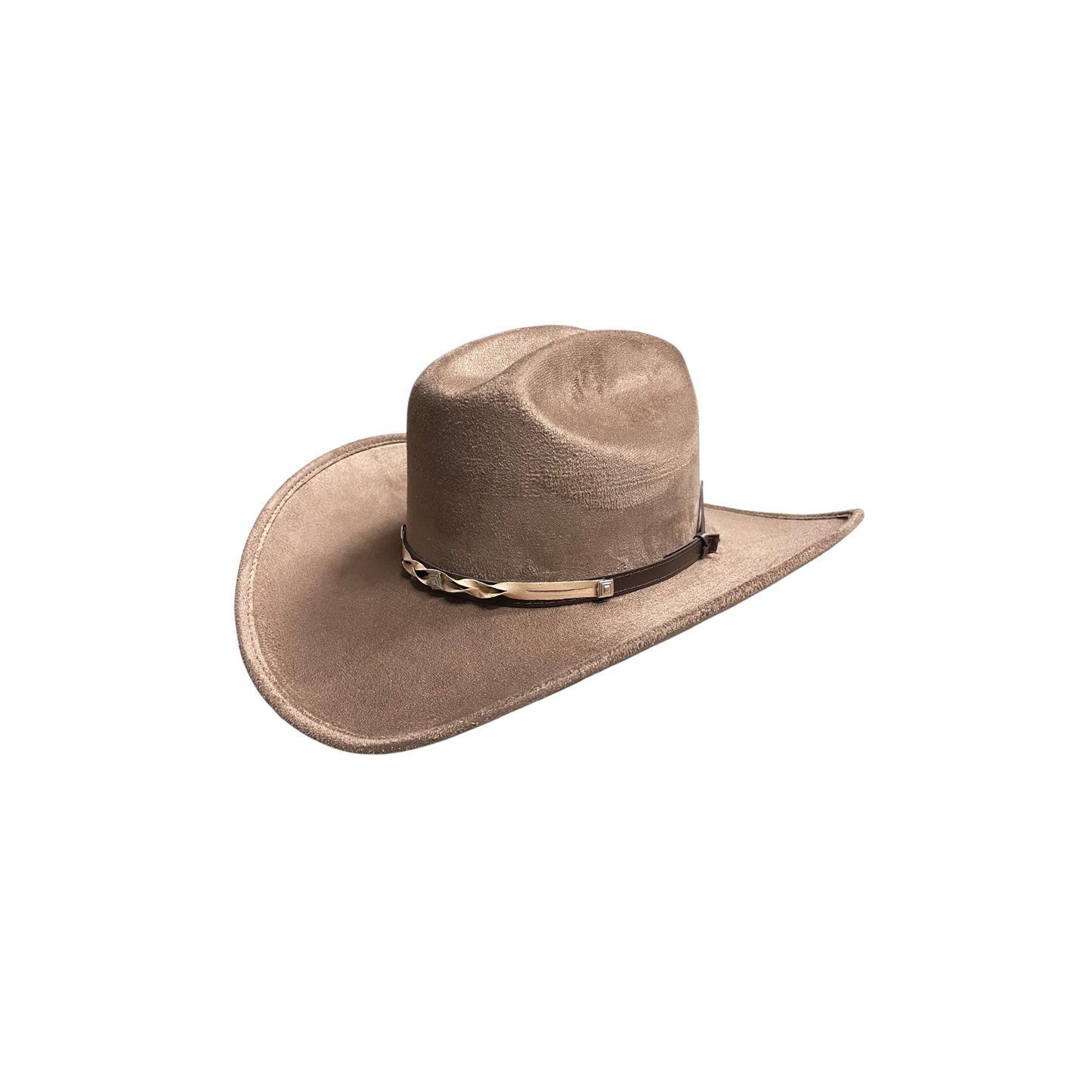 Western Dallas Cattleman Cowboy Hat - Dark Taupe