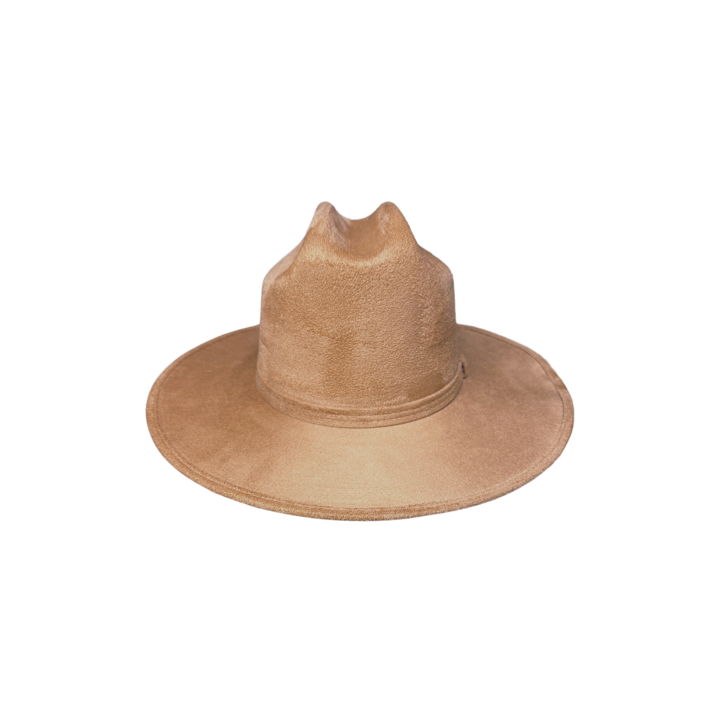 The Cattleman Crown Flat Brim- Tan D&D