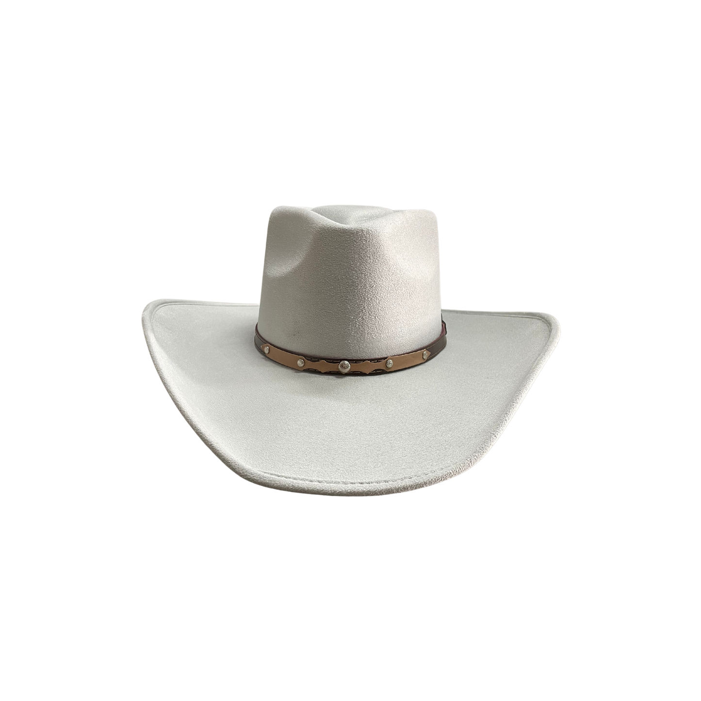 Arrowhead Western Hat - Light Gray