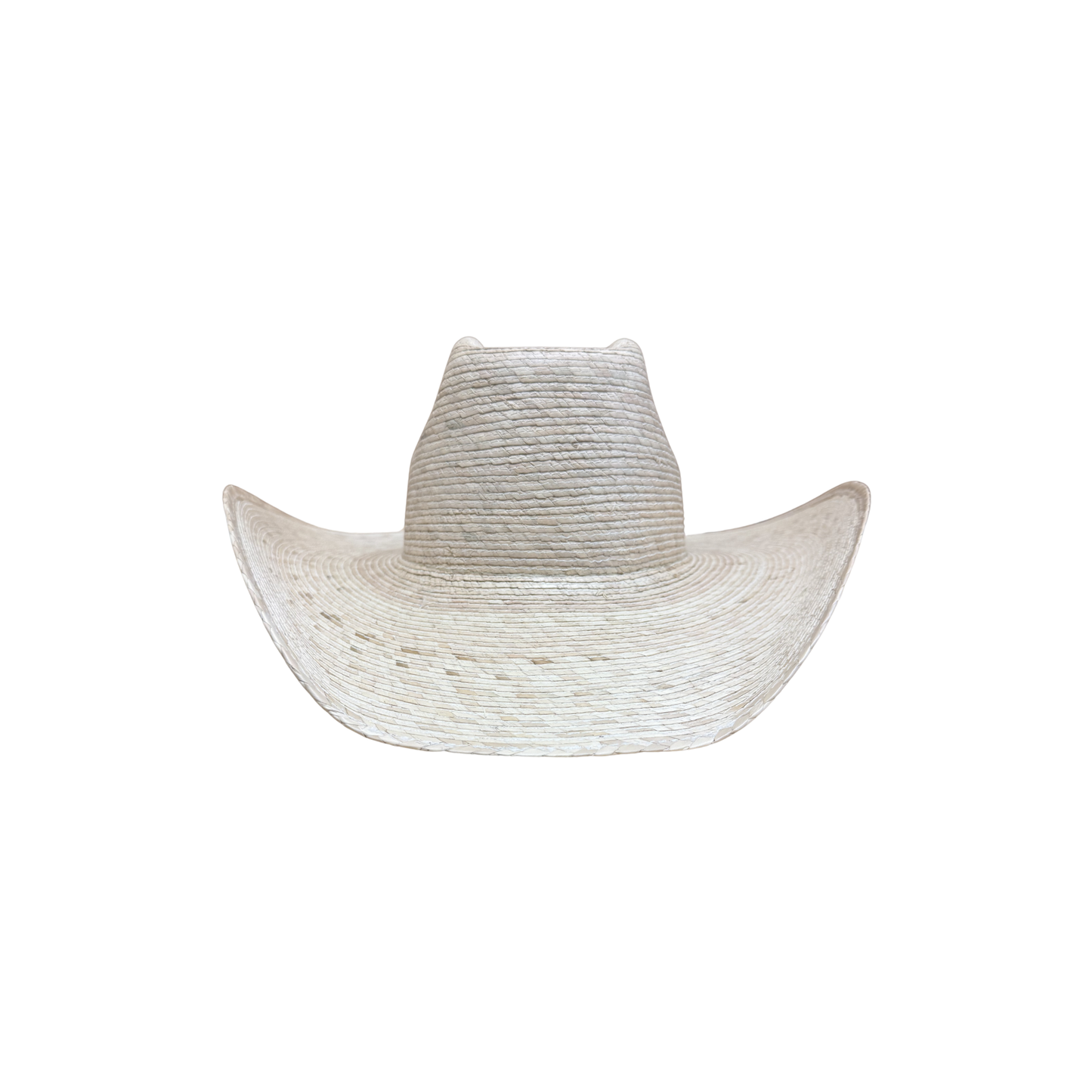 Natural Palm Leaf Mesa Western Brim Hat