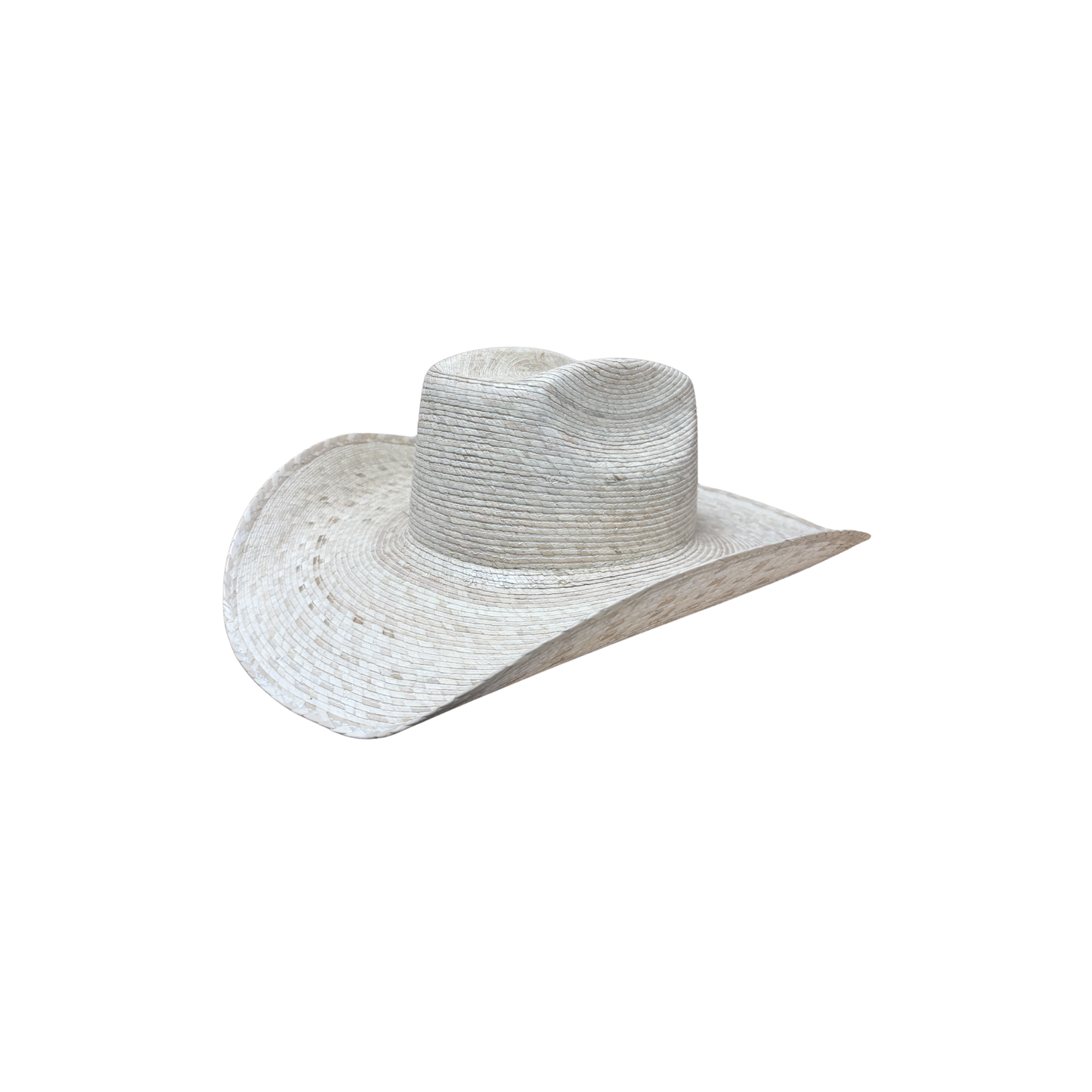 Natural Palm Leaf Mesa Western Brim Hat
