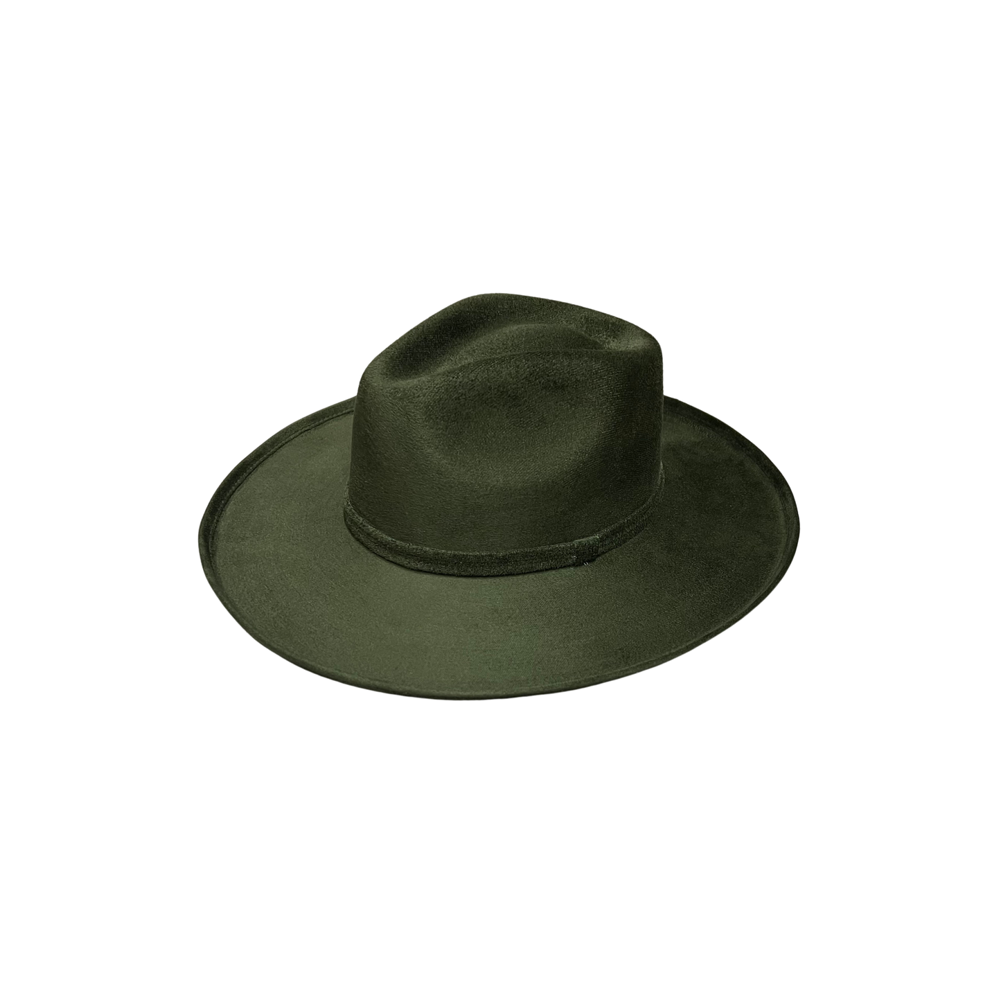 Blake Curled Pencil Brim- Olive D&D