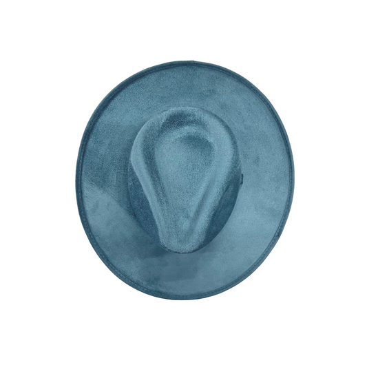 Blake Curled Pencil Brim - Peacock Blue D&D