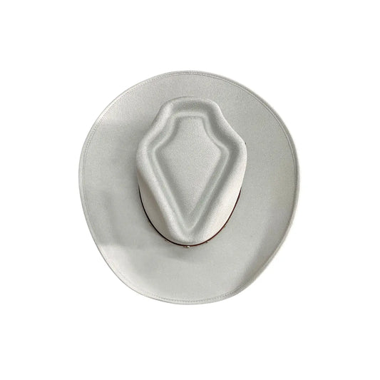 Arrowhead Western Hat - Light Gray