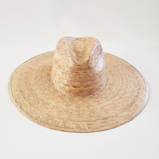 Cowgirl Palm Leaf Wide Brim